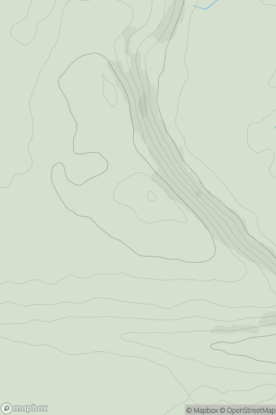 Thumbnail image for Penllyn [Neath to Chepstow] showing contour plot for surrounding peak